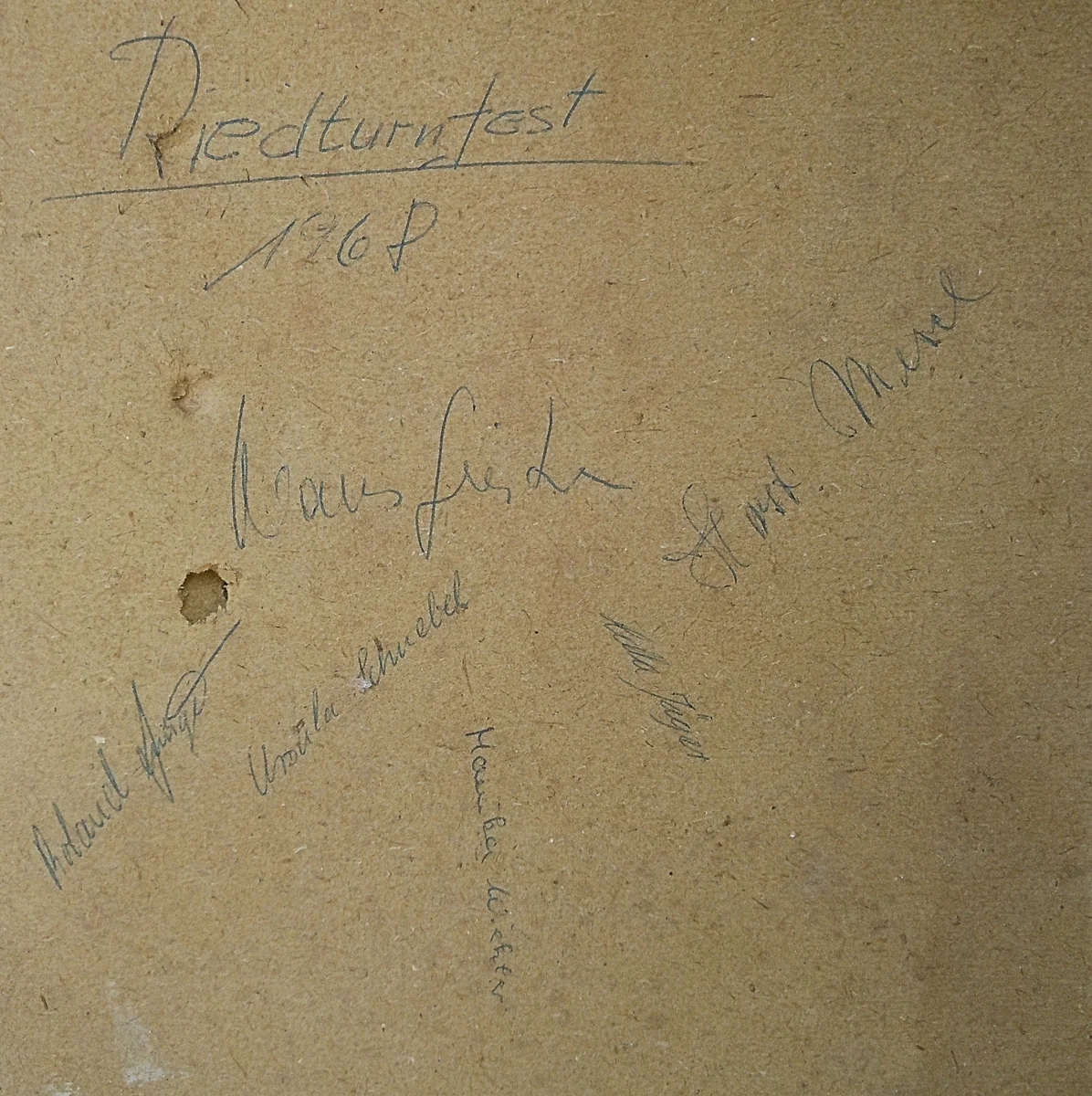 Turnvater Jahn Riedturnfest 1968 30x47 cm - 1968
