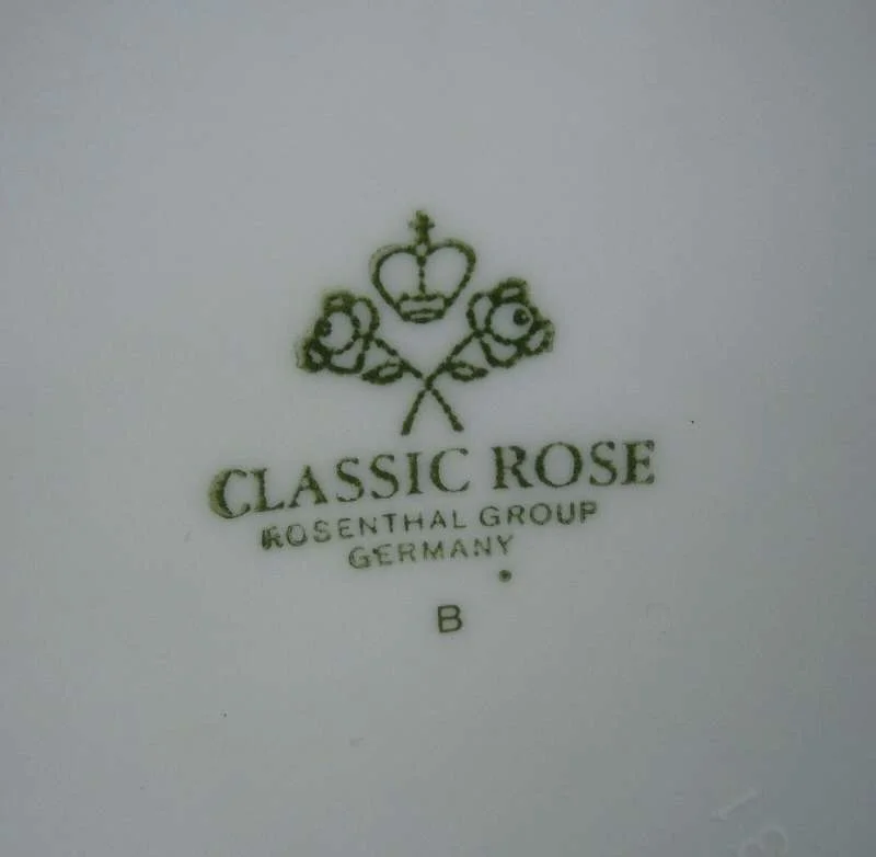 Rosenthal Monbijou Grüne Ranke Blumenvase H 24 cm