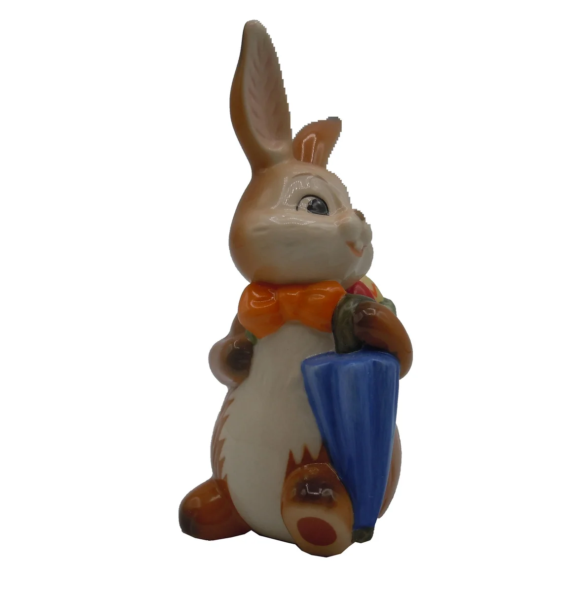 🐰 Goebel Osterhase „Osterlieferant“ 11 cm – Limitierte Osterfigur aus Keramik (2014)