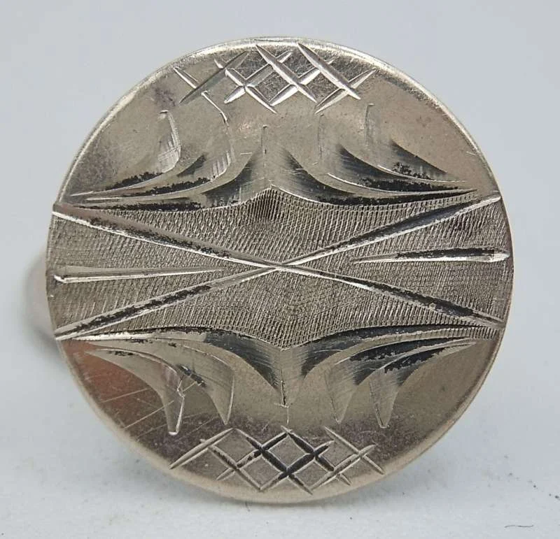 Edle ART DECO Manschettenknöpfe aus 835 Silber - 30er Jahre