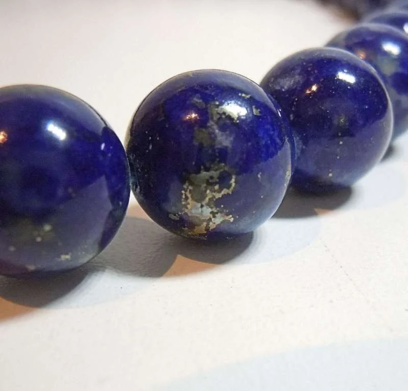 Wechselschließensystem Collier Lapislazuli