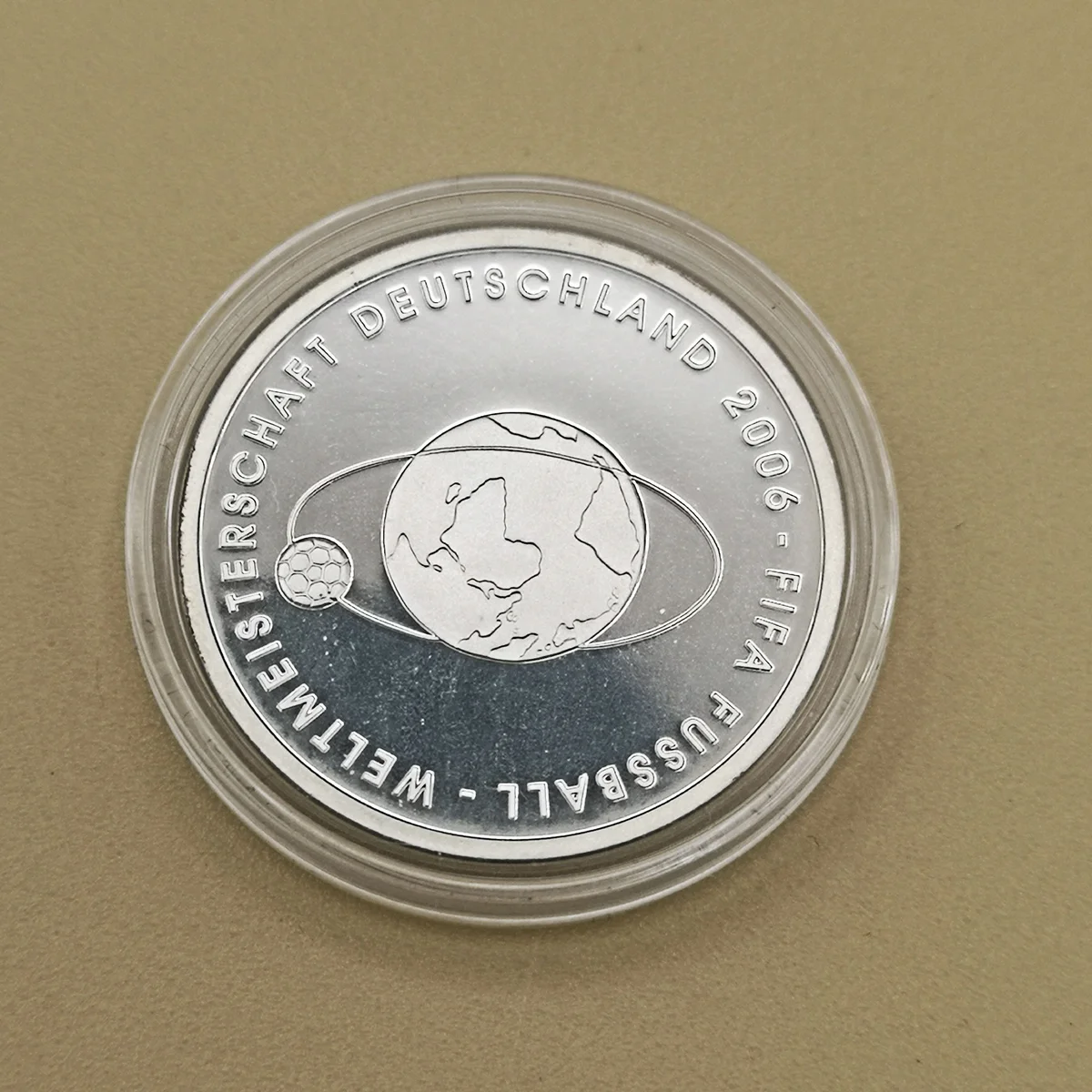 10 Euro Silbermünze 2004 FIFA Fußball-WM 2006 | Polierte Platte (PP) | Berlin A