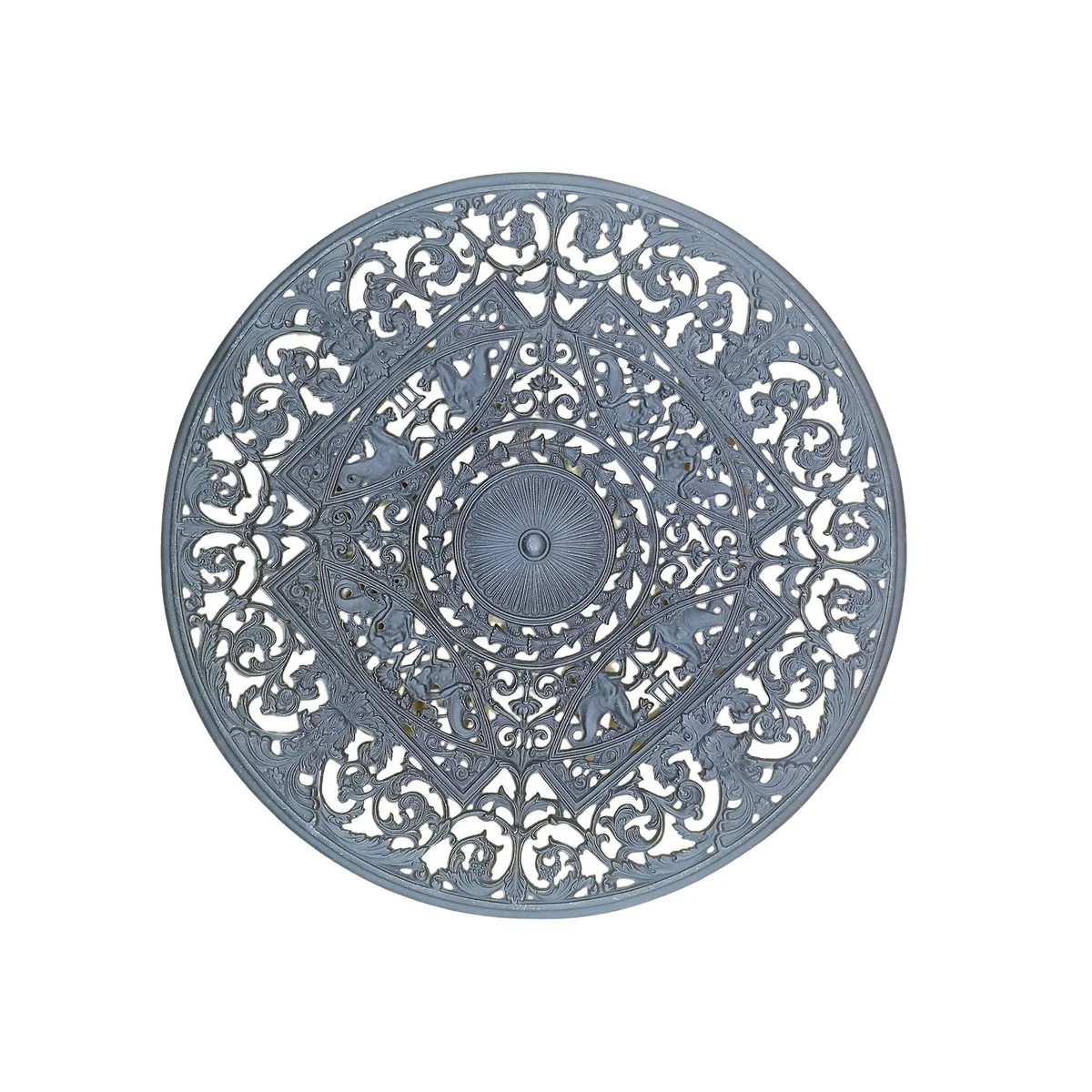 Buderus Kunstguss Wandteller Modell 5001 – Schinkel-Design – Gusseisen Ø 27,5 cm