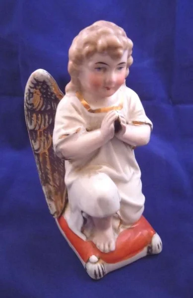 Betender Porzellan Putten Engel Schutzengel um 1820