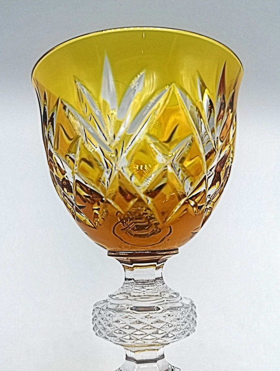 WMF Likörglas Cristal Cabinet handgeschliffen - sehr edel Bernstein