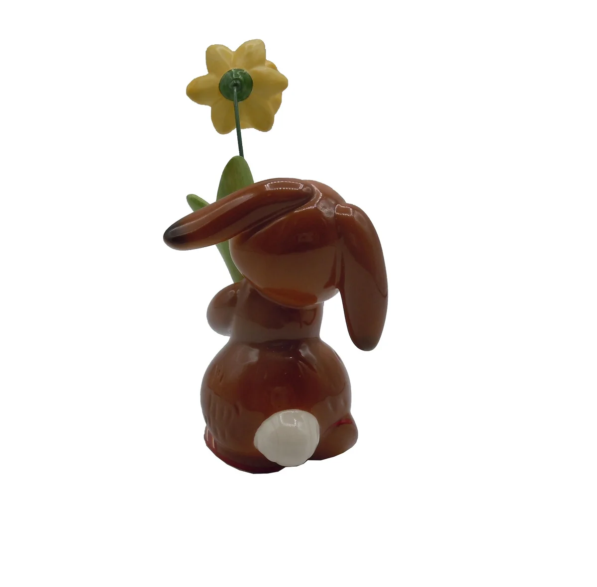 🌼🐰 Goebel Hase mit Narzisse 12 cm – Blumenhase aus Keramik