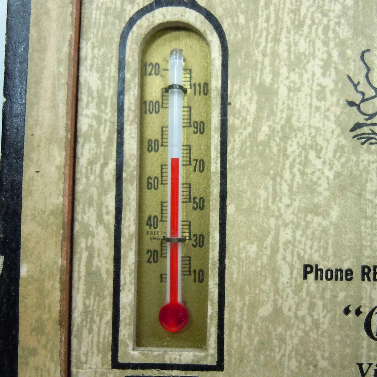 Gay Vienna - Werbe Thermometer - New York um 1940/50