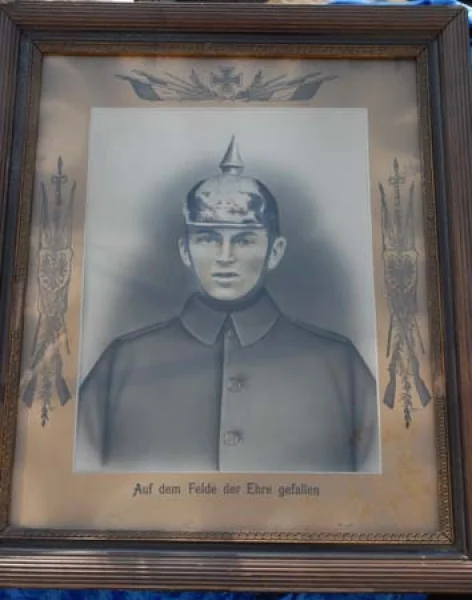 Pickelhauben Soldaten Bildnis