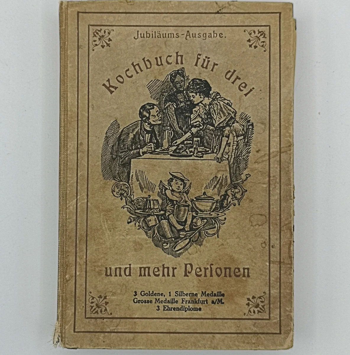 Kochbuch für Drei von Hyazintha Lamprecht von 1922