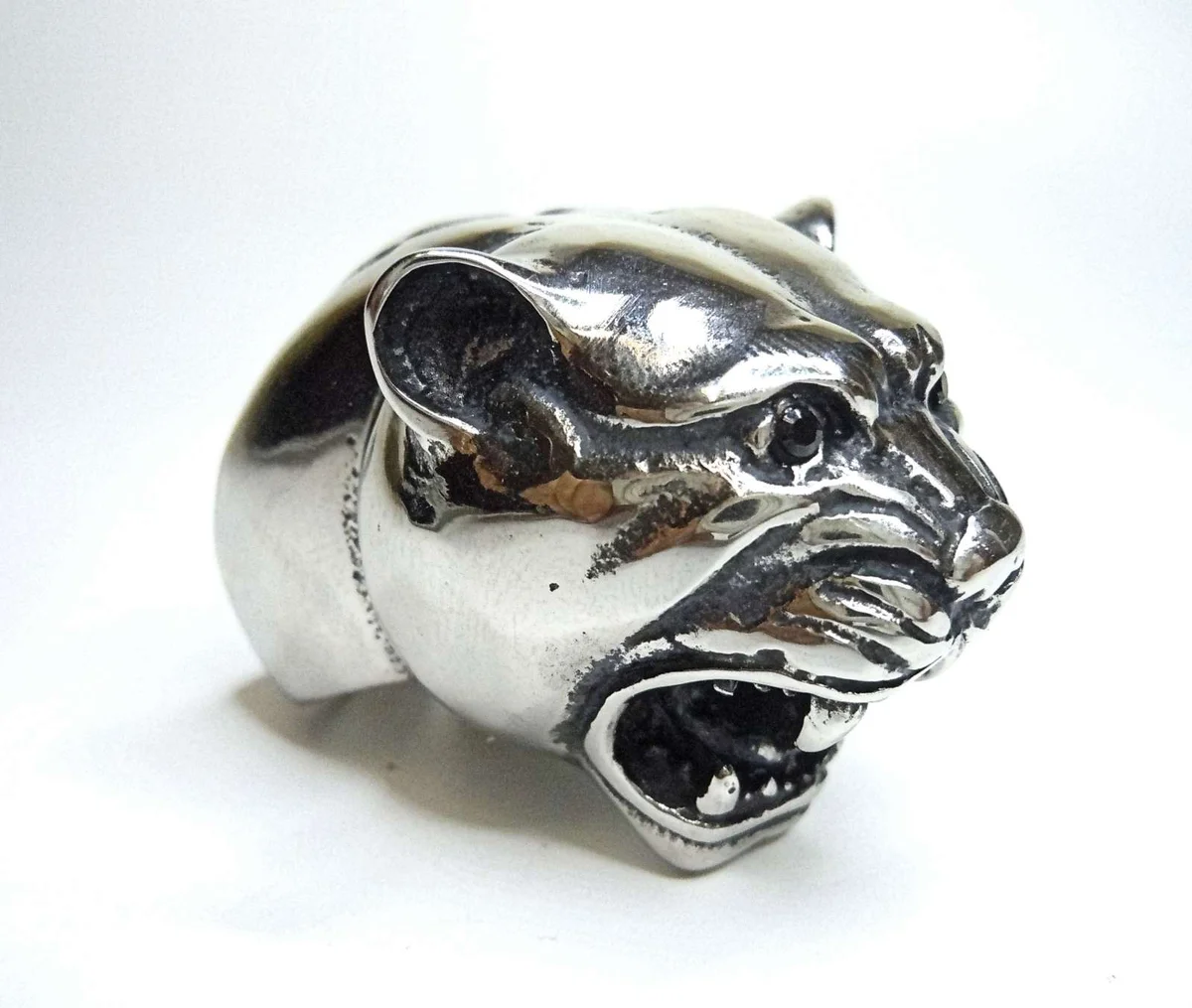 Hammer of Steel - sehr schwerer Panther Cougar Jaguar Football Ring  RG67