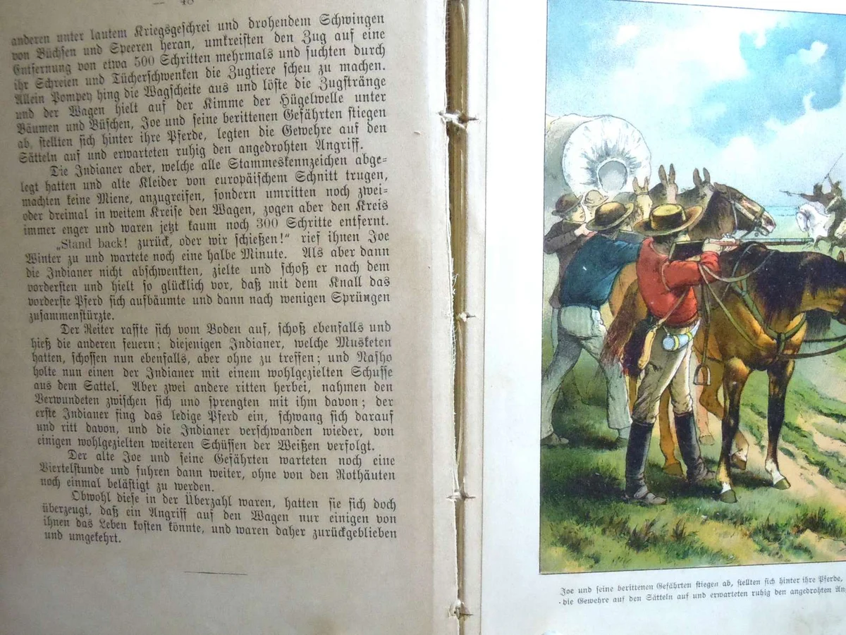 Die Indianerburg oder Erlebnisse und Abenteuer eines jungen Deutschen im fernen Westen