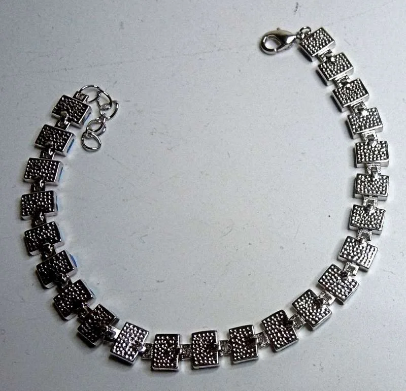 Samira - karibisches Silber Opal Armband Caribic