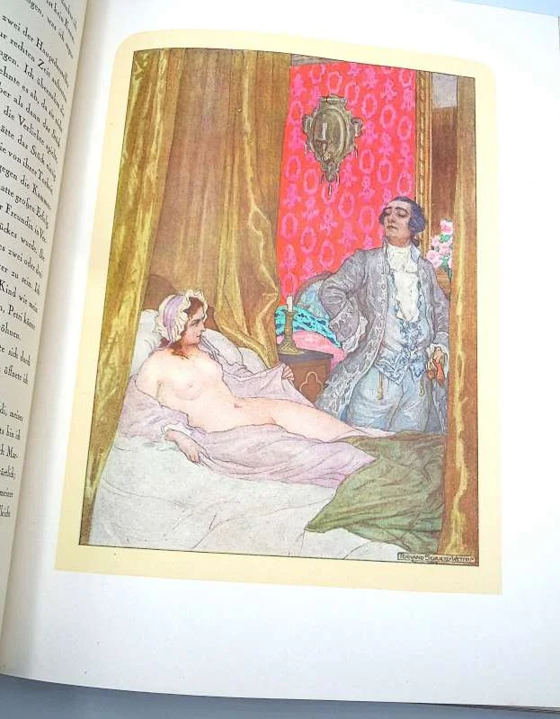 Giacomo Casanova. Memoiren. 2 BÄNDE von 1925 - illustriert