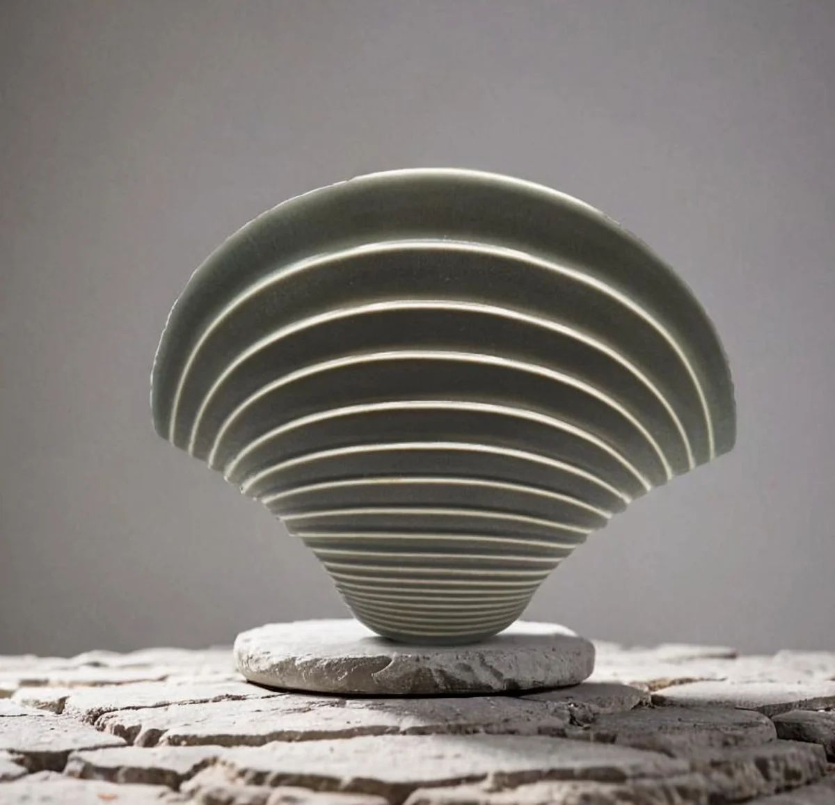 Rosenthal Studio-linie Designer Muschel Vase von Uta Feyl