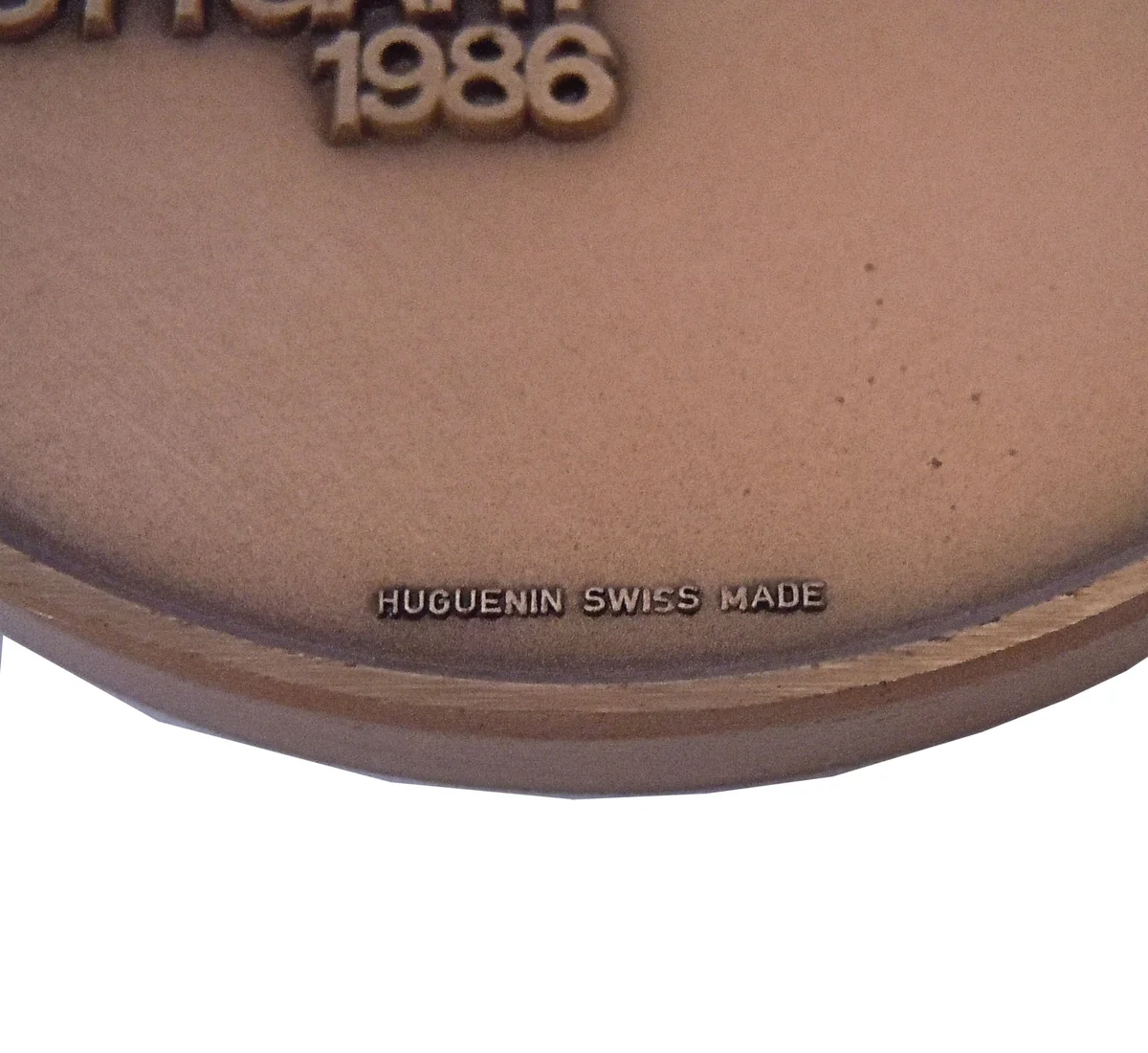 Orig Leichtathleten Europameisterschaft Medaille Stuttgart 1986