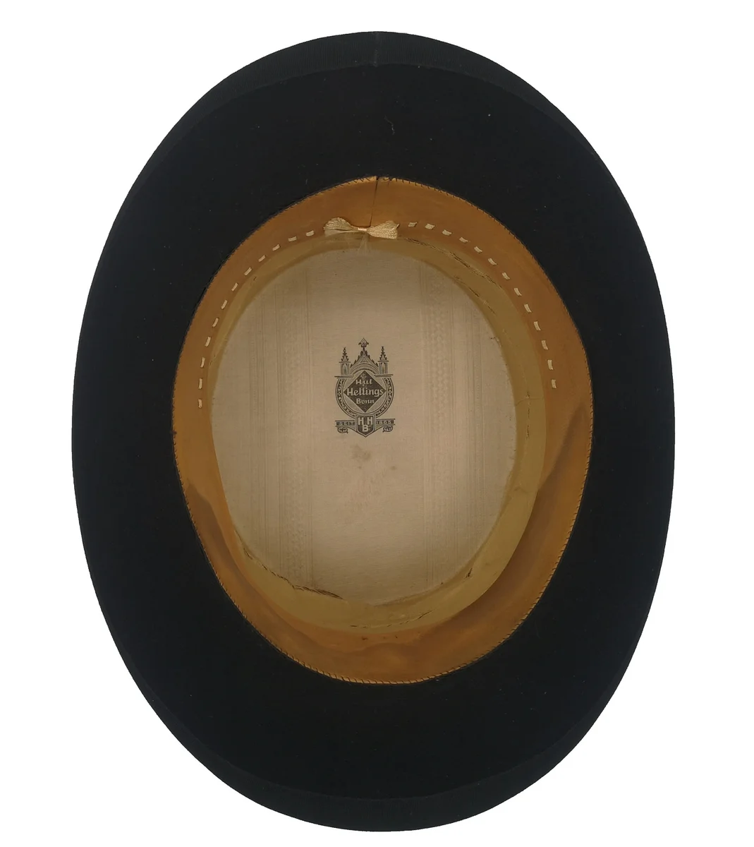 Antiker Felbel Seidenglanz Zylinder (ca. 1930) HG56 mit Zubehör