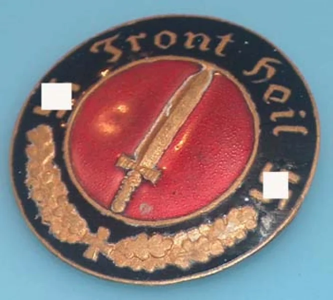WK2 Emaille Front Heil Abzeichen