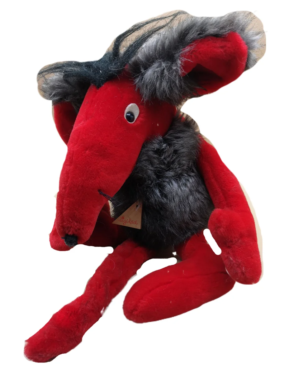 Original Sigikid Zonk Plüschfigur – bekannt aus „Geh auf’s Ganze!“ mit Jörg Dräger (90er Jahre Kult, ca. 35 cm)