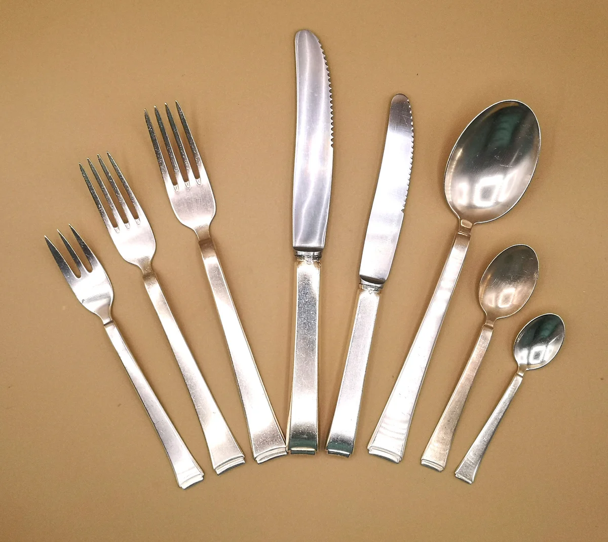 WMF Menue Besteck Teile Dekor 2500 Bauhaus Kurt Mayer