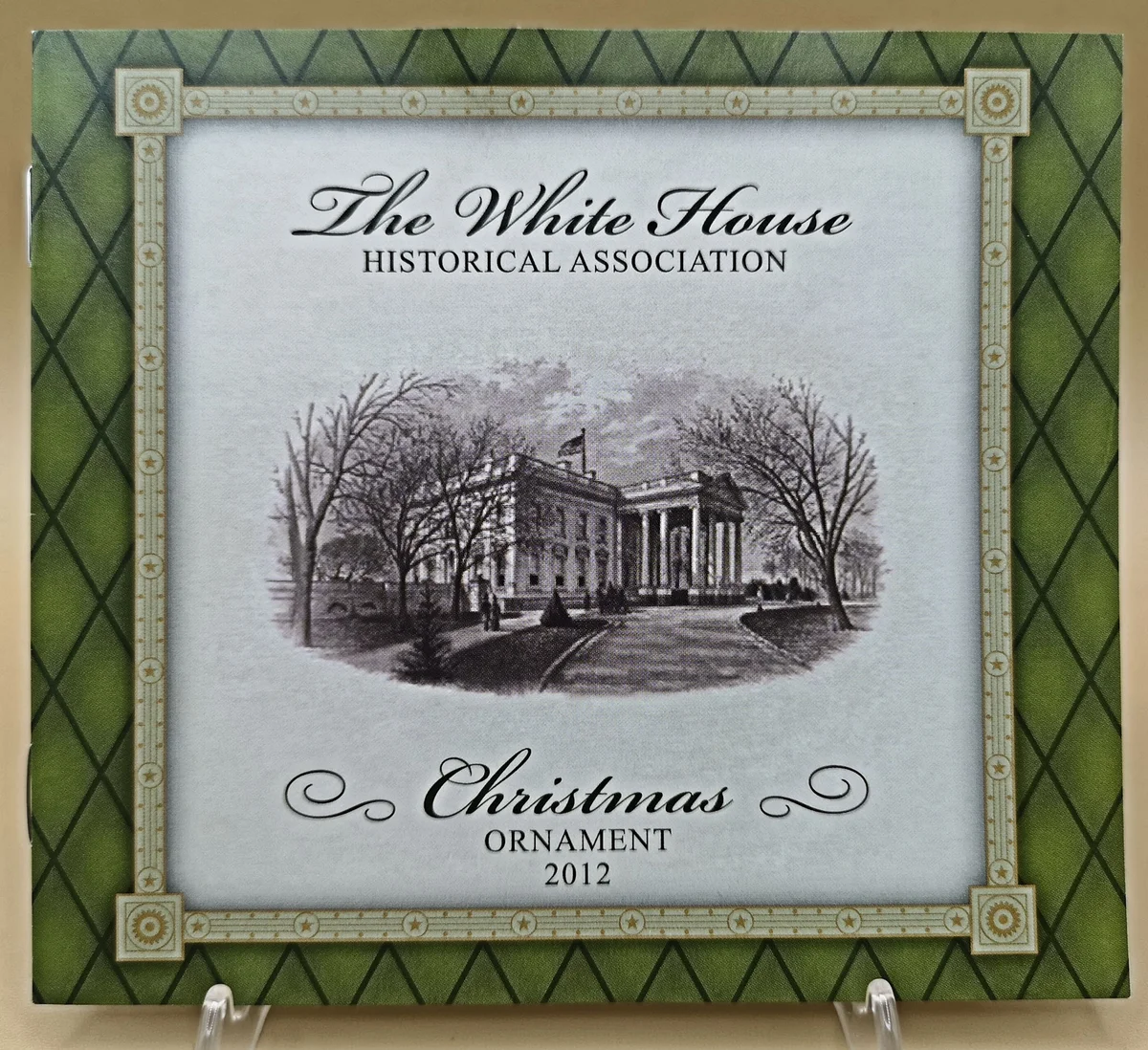 USA Weihnachtsschmuck Christbaumschmuck White House Christmas Ornament 2012