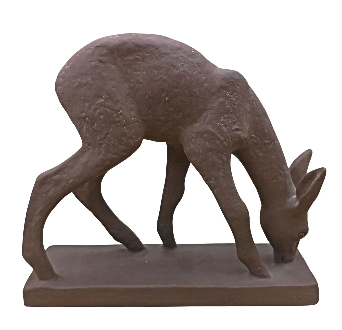 Karlsruher Majolika Reh Figur – Entwurf Lilli Hummel-König – Modell 5782 – 20 cm